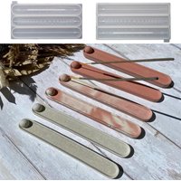 DIY Luna Moon Incense Sticks Base Silicone Molds for Handmade Plaster Epoxy Sun Star Incense Holder Casting Mould Home Decor