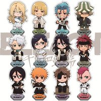 BLEACH Chibi Version 10cm Acrylic Stand Figures keychain Anime Collectible Merchandise Desktop Decoration Fan Gift