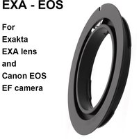 Exakta-EOS For Exakta EXA Lens - Canon EOS EF Mount Adapter Ring EXA-EF for Canon 5D 6D 7D 90D 1000D etc.