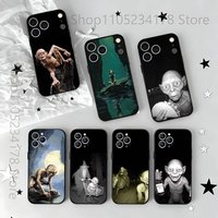 Gollum L-Lord of the R-Rings Phone Case For iPhone 17,16,15,14,13,12,11,Pro,Max,Plus,E,Air,Mini Protective Black Cover