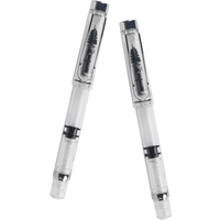 2 Pcs Smooth Writing Pen Portable Ink Pen Calligraphy Pens Ballpoint Pen Gel Pen Writing Supplies Student Stationery Simple Ink