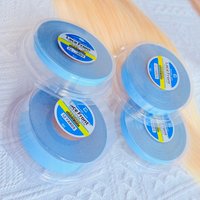 All with box 0.8/1.0/1.2/2.0cm Width 12 yards Longth Blue Lace front Tape Double side tape lace front tape hair extension tape