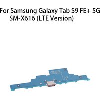 USB Charge Port Jack Dock Connector Charging Board Flex Cable For Samsung Galaxy Tab S9 FE+ 5G SM-X616 (LTE Version)
