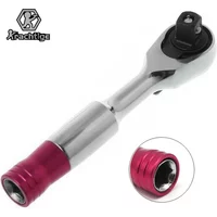 72 Teeth Torque Ratchet Wrench 1/4'' Mini Socket Wrenches Repair Tool For Vehicle Bicycle Bike