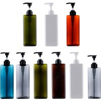 Hand Pump Soap Dispenser Bottle Laundry Detergent Dispenser Bathroom Hotel Decorative Restroom Countertop Kitchen Simple