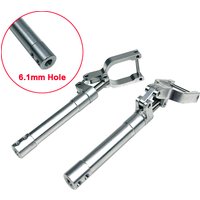 1 Stück 6,1 mm Dämpfung Kniend Fahrwerk Beine Höhe 95 mm-165 mm Schneckenschock Stativ für 3-4 kg RC Flugzeug EDF Flugzeug