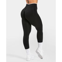 New Women's Color Blocking Yoga Leggings Seamless Knited Tights High Waist Hip Liftting Gym Workout Solid Color Sports Pants