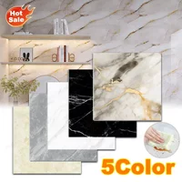 30ร30cmThickened Self-adhesive Decor Wall Sticker Marble Tile Floor Sticker PVC Waterproof Toilet Kitchen Home Floor stickers