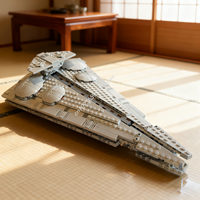 942pcs MOC Imperial Interdictor Class Cruiser Star Battle Model Building Blocks Construction Festival Gifts Idea Toy Education