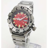 Fashion 42MM Monster StyleAutomatic Watch Mens NH36 Mens Mechanical Watches Sapphire Glass Luminous Watch Steel watch strap