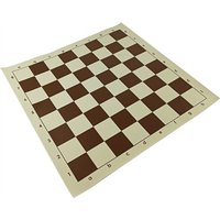 High Quality Portable Rolled PVC Leather Soft Chessboard 43*43cm/16.9*16.9in Chess Game Accessories Standard Durable