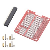 40-Pin GPIO Extend DIY Extension Board DIY Proto HAT Shield For Raspberry Pi 3B/3B+/4B For Orange Pi etc.