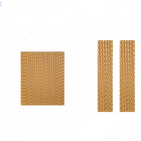 1pcs Air conditioning fan accessories, kraft paper wet curtain, water curtain 40 X 30 X 5CM