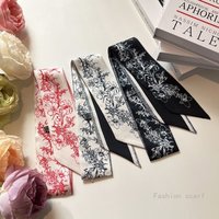 Plant Bag Scarf Tied Bag Ribbon Decorative Strap New Tied Handle Strap Transformation Bag Headband Wholesale Scarf Luxury Gift