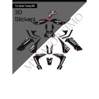 AliExpress NONE Tank Pad Cap Grips Gas Fuel Kit Knee Stickers Motorcycle For Aprilia Tuareg 660 RALLY Decals Bike Protection Adventure 2022-2026