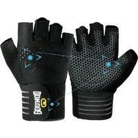 AliExpress NONE 1Pair Workout Gloves for Men and Women,Non-Slip Weight Lifting Gloves with Padding & Wrist Strap, Gym Gloves for Training,Sports