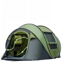 Camping Outdoor Beach Tent Sun Protection Rain Covers Waterproof Shelter Tent Ultralight Mountaineering Glamping Luxury Tourist