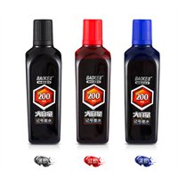 BAOKE MS223 200ml Permanent Marker Ink Refill Bottles Black Blue Red