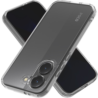 For Xiaomi Poco X8 Pro Case Clear Soft TPU + Acrylic Back Panel Shockproof Case for Poco X8 Pro Max X8Pro Anti-Yellow Back Cover