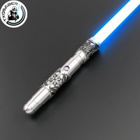 TXQSABER Bullet Heavy Dueling Lightsaber Neo Pixel Smooth Swing Sword Metal Hilt Bluetooth Control Gesture Ignition Toys