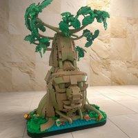 NEW 702PCS MOC Game Series Wind Waker Great Deku Tree Build Model Building Blocks DIY Assembly Building Blocks Display Gift Home