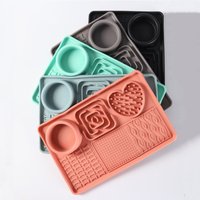 Silicone Pet Licking Mat, Slow Feeder Lick Pad for Dogs & Cats, Interactive Treat Dispenser Dog Slow Feeder Lick Pad