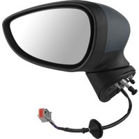ANGRONG N/S Primed Wing Mirror Heated Electric Left For Ford Fiesta MK7 Hatch 2008-2012