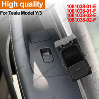 New For Tesla Model 3/Y Power Window Control Switch Car Window Glass Lifter Switch Lock Button Key 1081038-01-E 1081038-02-E