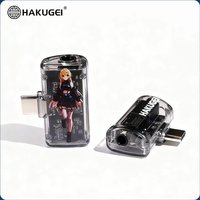 HAKUGEI ALC5686 ANC-DAC Audio Dongle, Type‑C to 4.4mm/3.5mm Headphone Adapter