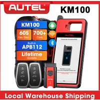 Autel MaxiIM KM100 KM100E Universal Key Generator Kit Lifetime Free Update Key Fob Programmer Immobilizer Tool All Key Lost