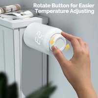 MOES TRV Tuya ZigBee Thermostatisches Heizkörperventil SmartLife Drahtloser Heizungs-Temperaturregler Alexa Google Sprachsteuerung