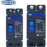 TOMZN 2P DC 1000V MCCB DC boîtier moulé solaire disjoncteur MCCB Protection contre les surcharges protecteur de commutateur pour solaire photovoltaïque PV