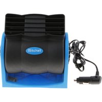 Car Truck Cooling Air Fan Portable Low Noise Bladeless Vehicle Cooling Device 12V Two Speed for Car Radiator