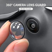 2/4/8Pcs 360 Panoramic Rear Camera Protector, HD Clear Anti-Scratch Lens Guard for Car Mod