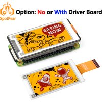 Raspberry Pi 2.15 inch e-Paper HAT+ (G) E-Ink Red/Yellow/Black/White 296x160 Screen Display For Arduino /STM32