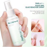 Nailpop 60ml Nail Remover Spray For Press On Nails False Nail Tips Type UV Soak Off Solid Adhesive Fake Nail Removing Nail Art