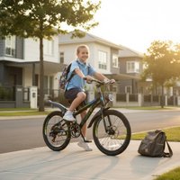 20 Inch Kids Mountain Bike Twin Braking System Kids Mountain Bike Children's Cycle High Carbon Steel Frame Children's Cycle
