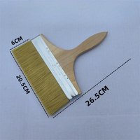 12-inch Bristle Brush,Paint Brush,Industrial Pighair Brush,Paint Brush,Soft Bristle Brush, Glue Cleaning, Waterproof Paint Brush