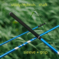24 new Golf Shaft VTS utility/hybrids shaft 6/7 S/X Flex Graphite Shaft Free Assembly Sleeve and Grip