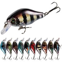 1 pcs Floating Rock Chub Lure 5.5cm, 7.7g Trout Crankbait, Hard Plastic Lures Reinforced Hook, Practical Fishing Gear
