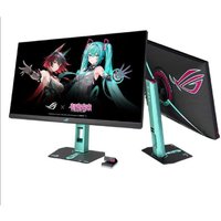 ASUS ROG Strix XG27ACMEG-R 27-inch 2K 260Hz Monitor with ROG Chakura x Hatsune Miku Edition Design, 240Hz Refresh Rate, 0.3ms Re