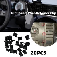 20pcs Car Interior Panel Seam Wire Clip Fastener Universal U-Shaped Car Trim Panel Wire Retainer Clip Car Interior Accessories