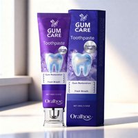 Oralhoe Bee Venom Purple Toothpaste – Fluoride-Free, Gum Restoration,Stain Removal, Fresh Breath, Oral Care for Sensitive Teeth