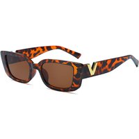 Cycling Fashion Rectangle Sunglasses Women Luxury Brand Vintage Small Frame Sun Glasses Ladies Classic Black Square Eyeglasses