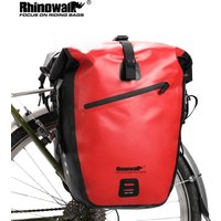 Rhinowalk Waterproof Red Bike Bag Travel Cycling Bag 27L Bicycle Rear Rack Tail Seat Trunk Bags Bicycle Bags & Panniers