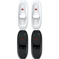 Appliance Switch Cord Switch Appliance Button On/Off 10A 250V Cord Cable Switch with LED Indicator Light for Lighting Products