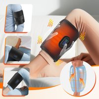Electric Air Pressure Knee Massager Pad with Heated Vibration for Leg And Arm Muscle Relaxation Hot Compress Thermal Joint Brace