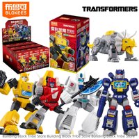 BLOKEES Transformers Bausteine Galaxy Version 03 Spielzeug Soundwave Bumblebee Slag Ultra Magnus Montagemodell Ornament Geschenk