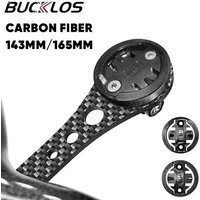 AliExpress BUCKLOS Bicycle Computer Mount Holder Carbon Fiber Bike Stem Extension Support Holder for Garmin/Brytonno Cycling Light Stand