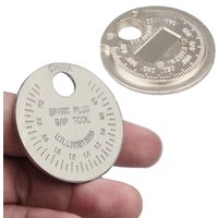Spark Plug Gap Gauge Measuring Tool 0.6-2.4mm Coin-shaped Spark Automotive Repair Tools For Car Engine Lawn Mower tool